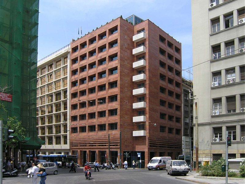 אתונה Kaningos 21 Hotel מראה חיצוני תמונה
